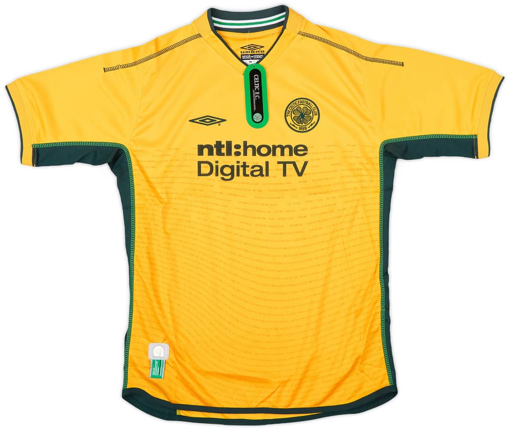 2002-03 Celtic Away Shirt (L.Boys)
