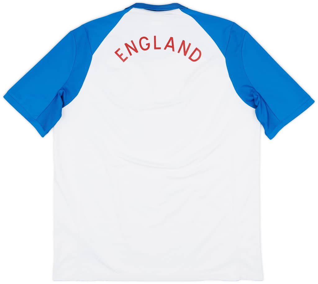 2010-11 England Umbro Training Shirt - 9/10 - (XL)