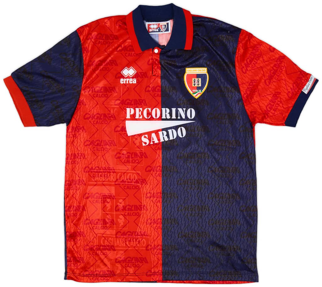 1993-94 Cagliari Home Shirt - 8/10 - (M)
