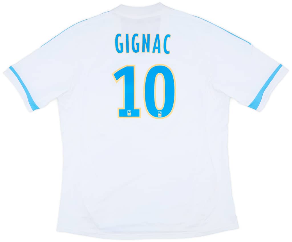 2011-12 Olympique Marseille Home Shirt Gignac #10 - 10/10 - (XXL)