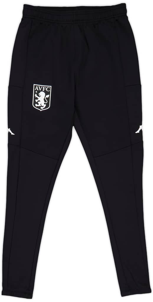 2019-20 Aston Villa Kappa Track Pants/Bottoms - 9/10 - (S)