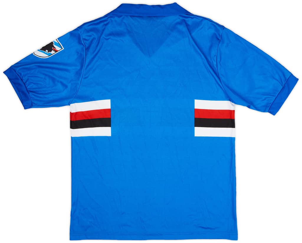 1990-92 Sampdoria Home Shirt - 9/10 - (L)