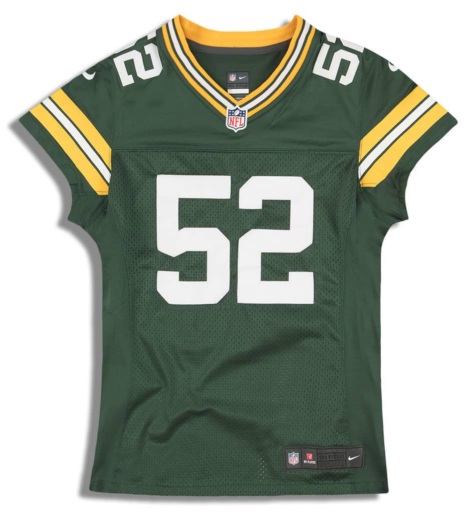 2012-16 Green Bay Packers Matthews #52 Nike Premier Jersey (Home) Womens (S)