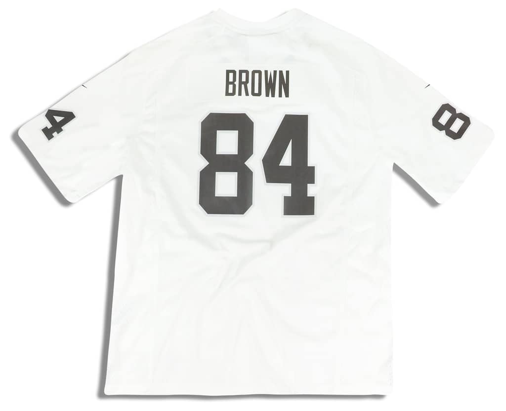 2019 Oakland Raiders Brown #84 Nike Game Jersey (Away) XXL - W/Tags