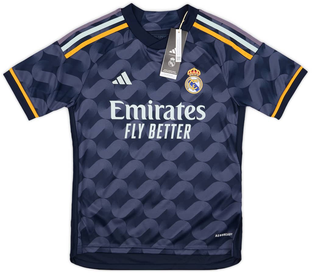 2023-24 Real Madrid Away Shirt Alaba #4 (M.Kids)