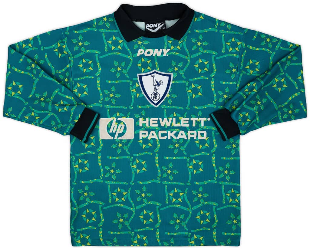 1996-97 Tottenham GK Shirt - 9/10 - (XL.Boys)