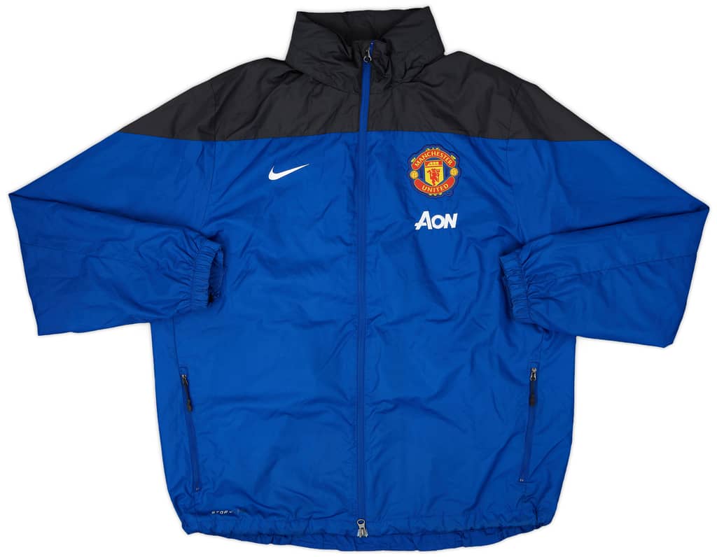 2013-14 Manchester United Nike Track Jacket - 8/10 - (XL)