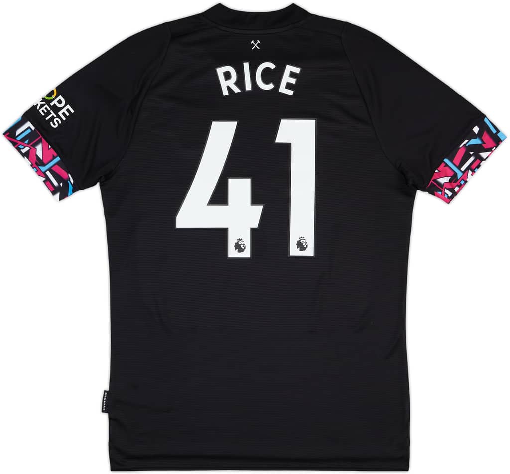 2022-23 West Ham Away Shirt Rice #41