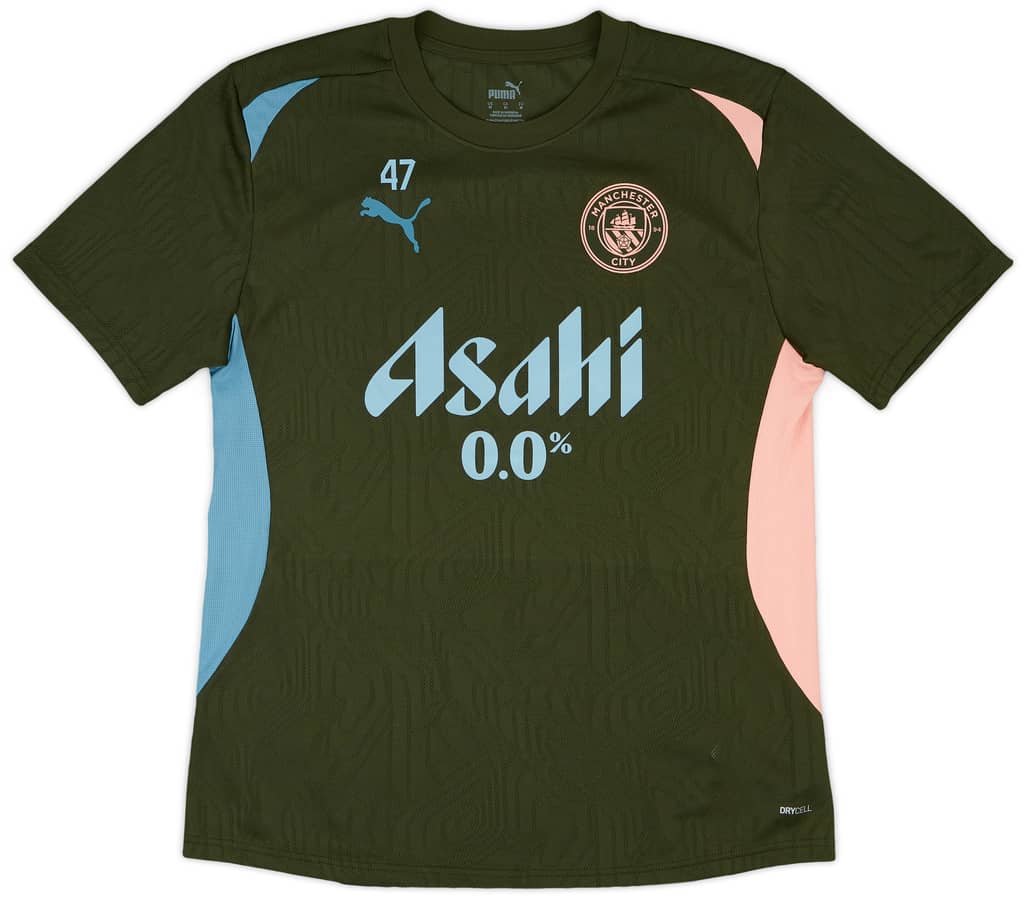 2024-25 Manchester City Player Issue Training Shirt #47 (Foden) - 9/10 - (M)