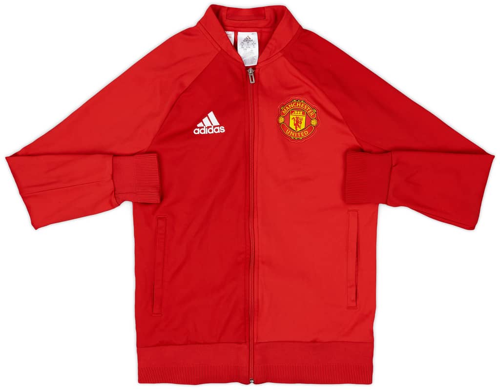 2016-17 Manchester United adidas Track Jacket - 8/10 - (L.Boys)