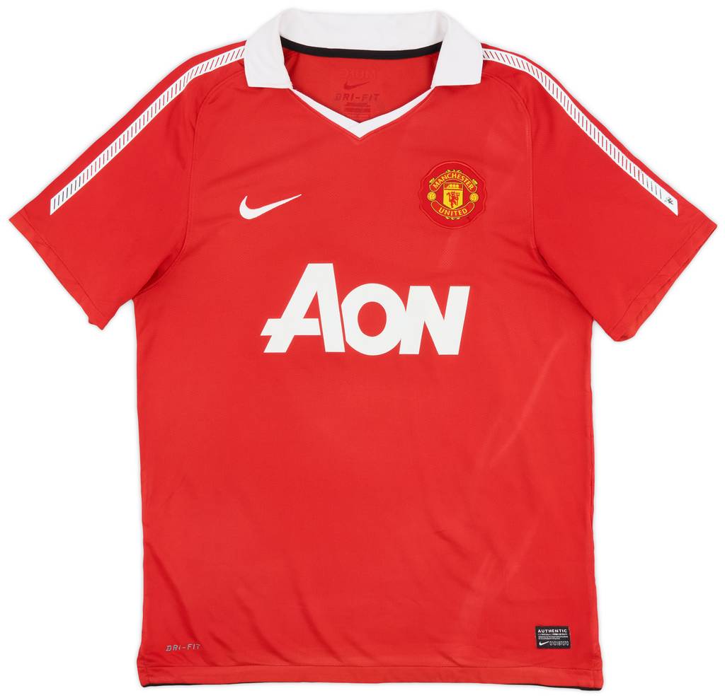 2010-11 Manchester United Home Shirt Rooney #10 - 6/10 - (M)