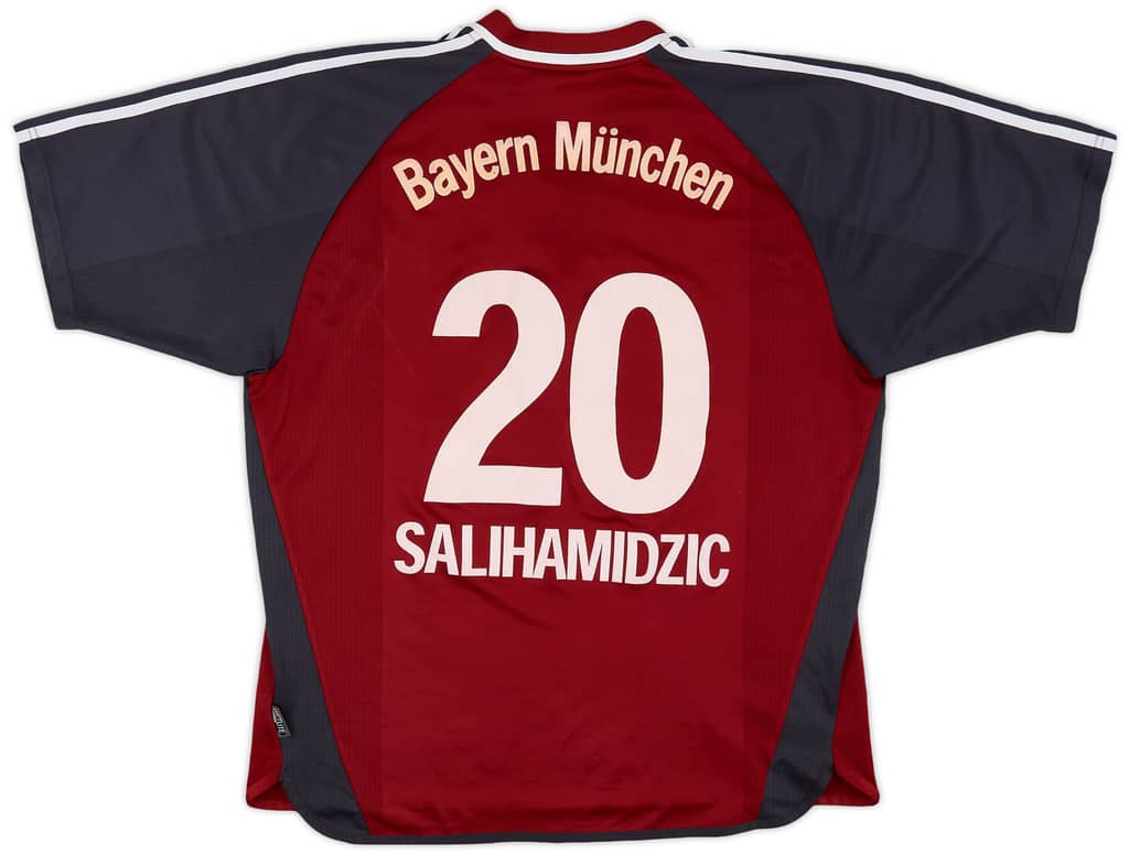 2001-02 Bayern Munich Home Shirt Salihamidzic #20 - 6/10 - (XL)