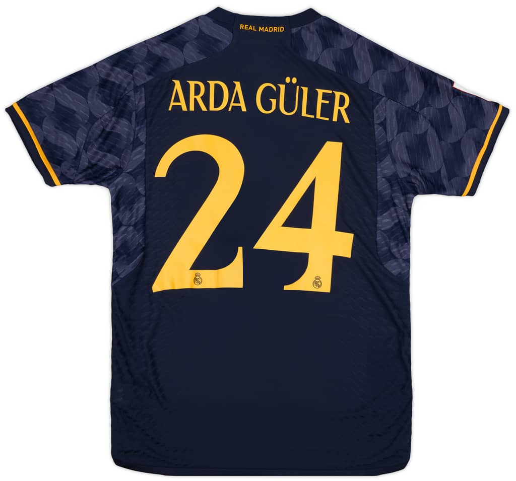 2023-24 Real Madrid Authentic Away Shirt Arda Guler #24 - 7/10 -  (M)