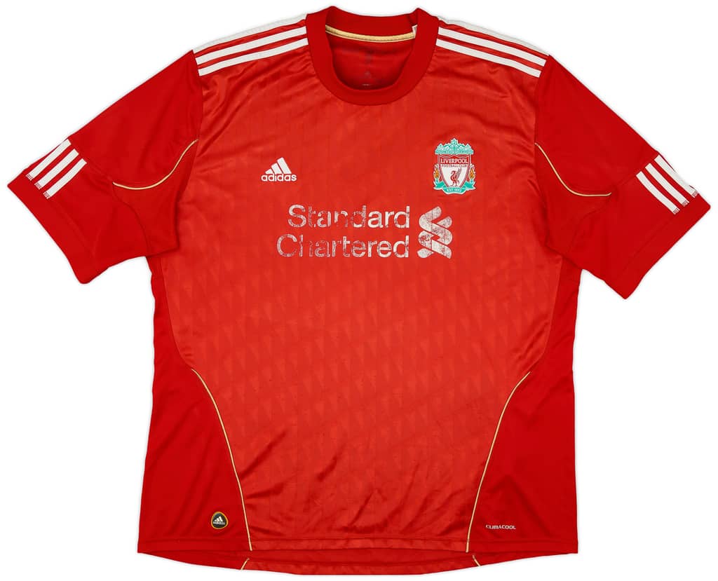 2010-12 Liverpool Home Shirt - 4/10 - (XXL)