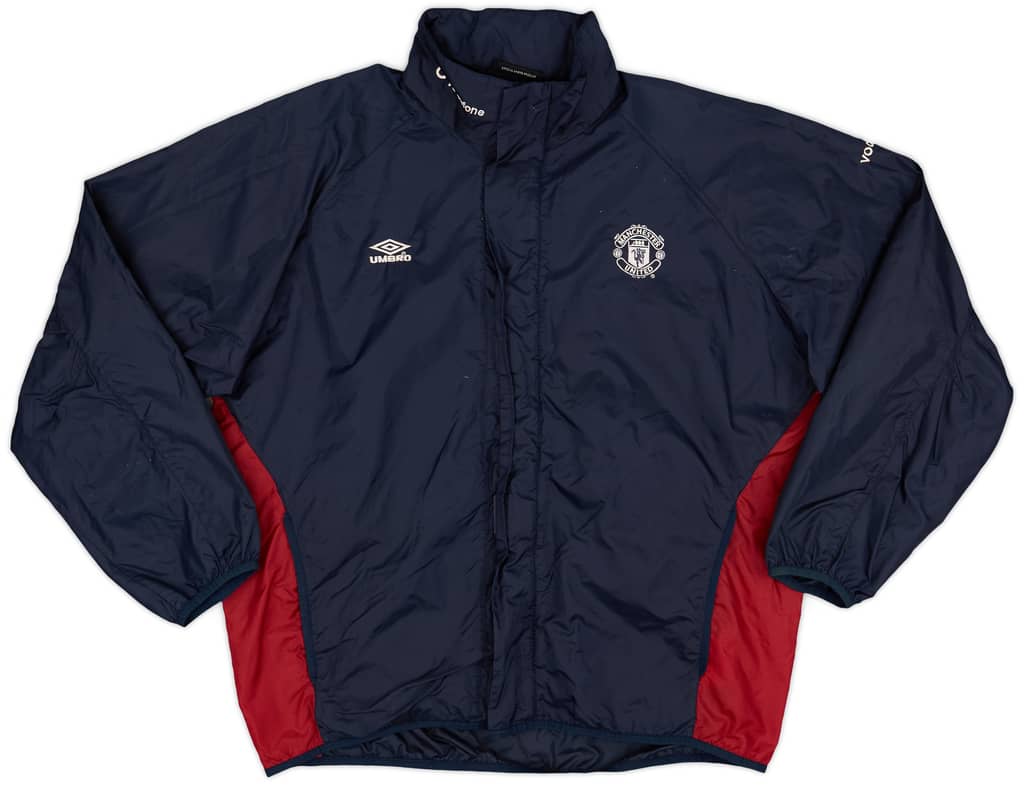 2000-01 Manchester United Umbro Rain Jacket - 7/10 - (L)