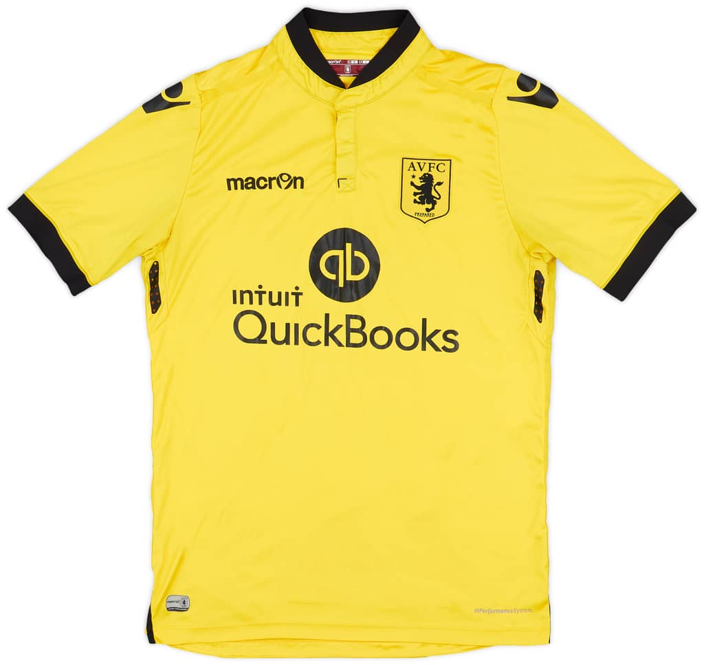 2015-16 Aston Villa Away Shirt - 6/10 - (L)