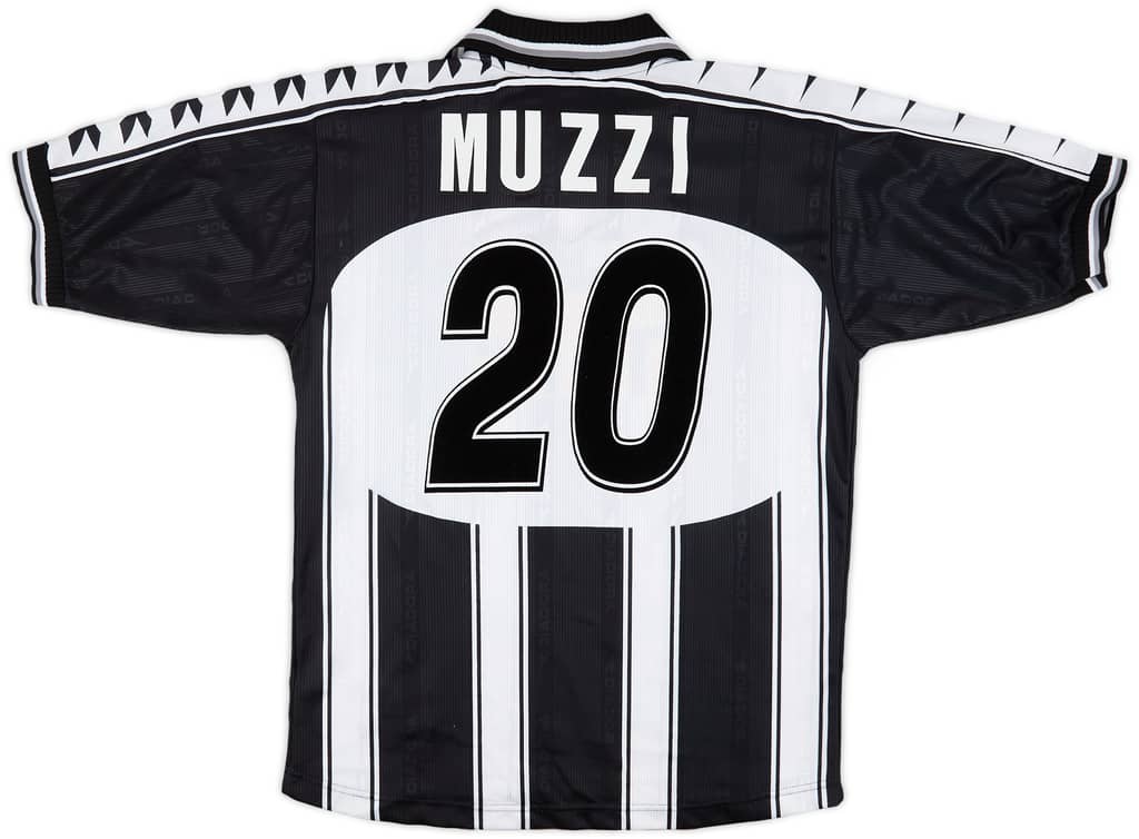 1999-00 Udinese Home Shirt Muzzi #20 - 9/10 - (XL)