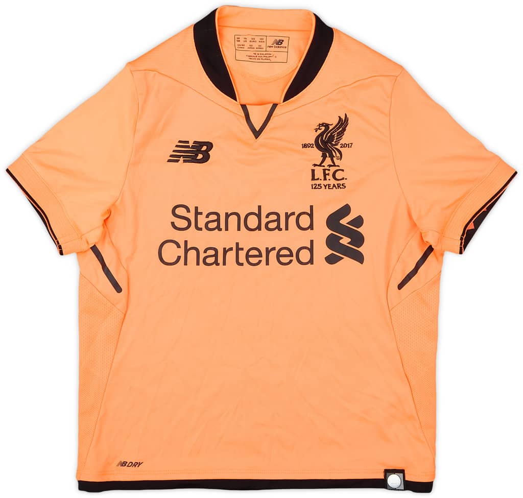 2017-18 Liverpool 125 Years Third Shirt - 7/10 - (S.Boys)