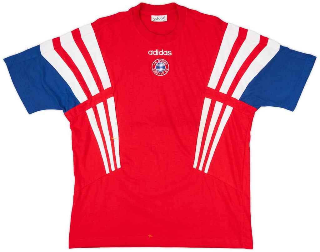 1995-96 Bayern Munich adidas Training Shirt - 8/10 - (3XL)