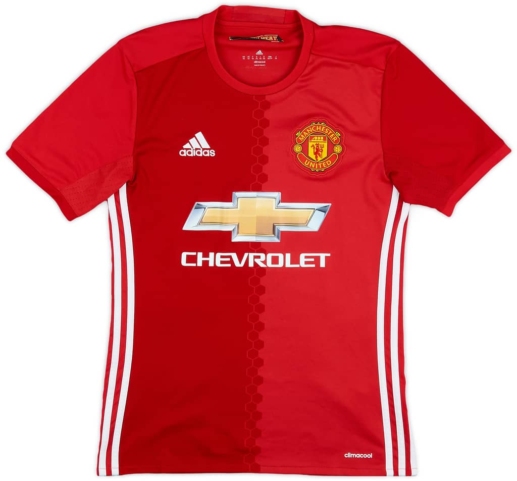 2016-17 Manchester United Home Shirt Rooney #10 - 8/10 - (XS)