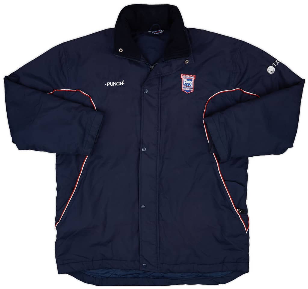 2000-01 Ipswich Punch Bench Coat - 8/10 - (L)
