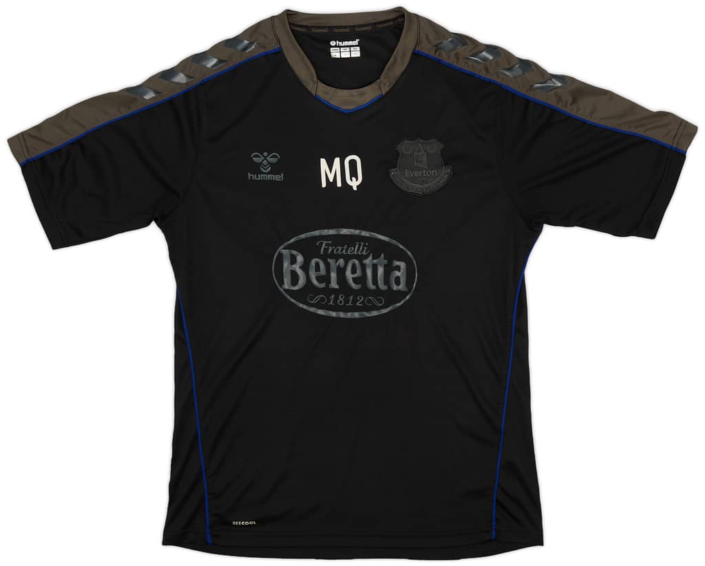 2020-21 Everton Staff Issue Hummel Training Shirt MQ - 8/10 - (M)