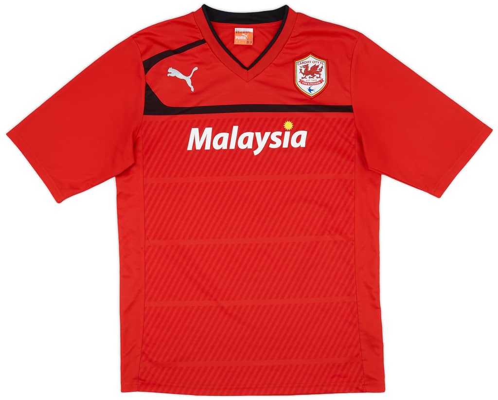 2012-13 Cardiff Home Shirt - 8/10 - (L)