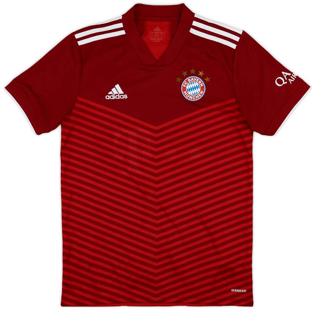 2021-22 Bayern Munich Home Shirt - 3/10 - (S)