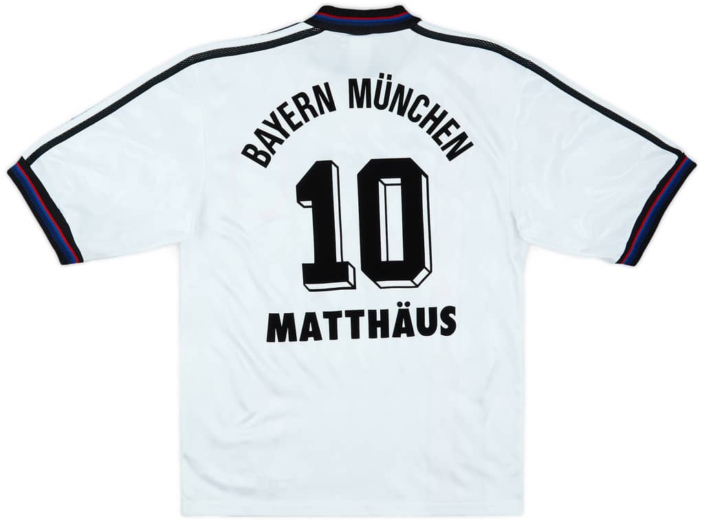 1996-98 Bayern Munich Away Shirt Matthaus #10 - 8/10 - (S)