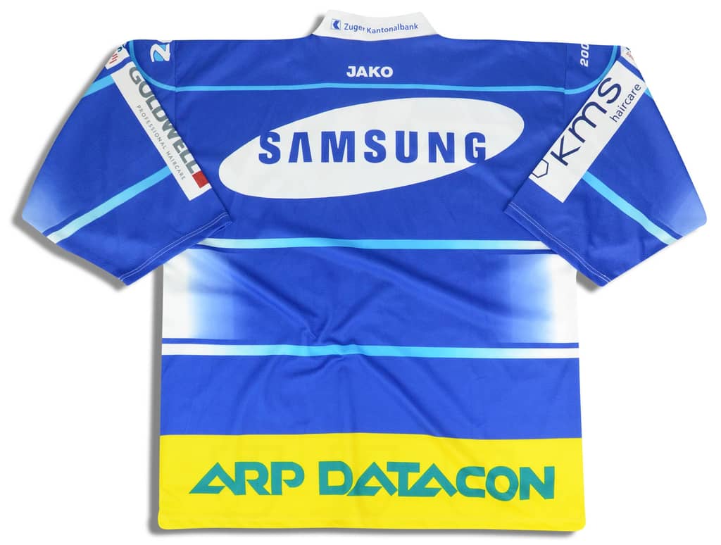 2005-06 EV Zug TFS Jersey (Home) L