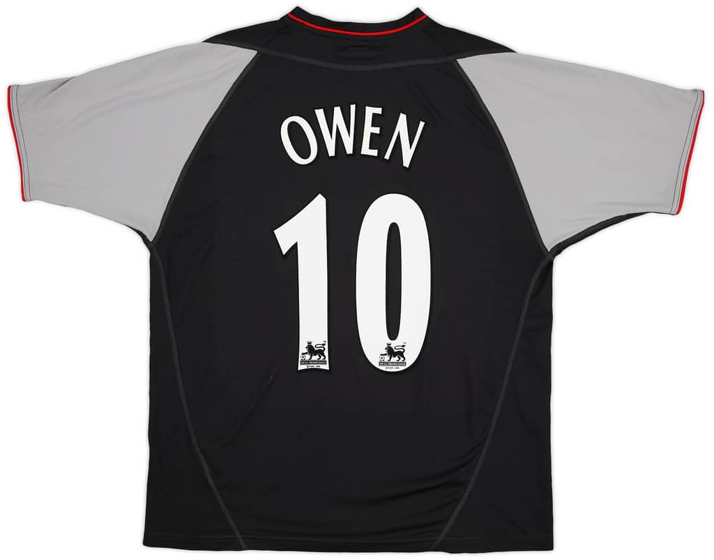 2002-04 Liverpool Away Shirt Owen #10 - 8/10 - (L)