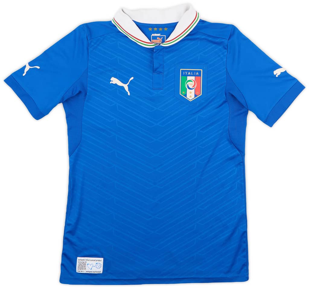 2012-13 Italy Home Shirt - 7/10 - (XS)