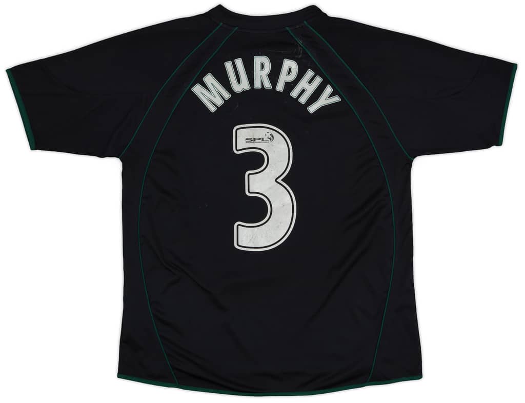 2007-08 Hibernian Away Shirt Murphy #3 - 6/10 - (L)