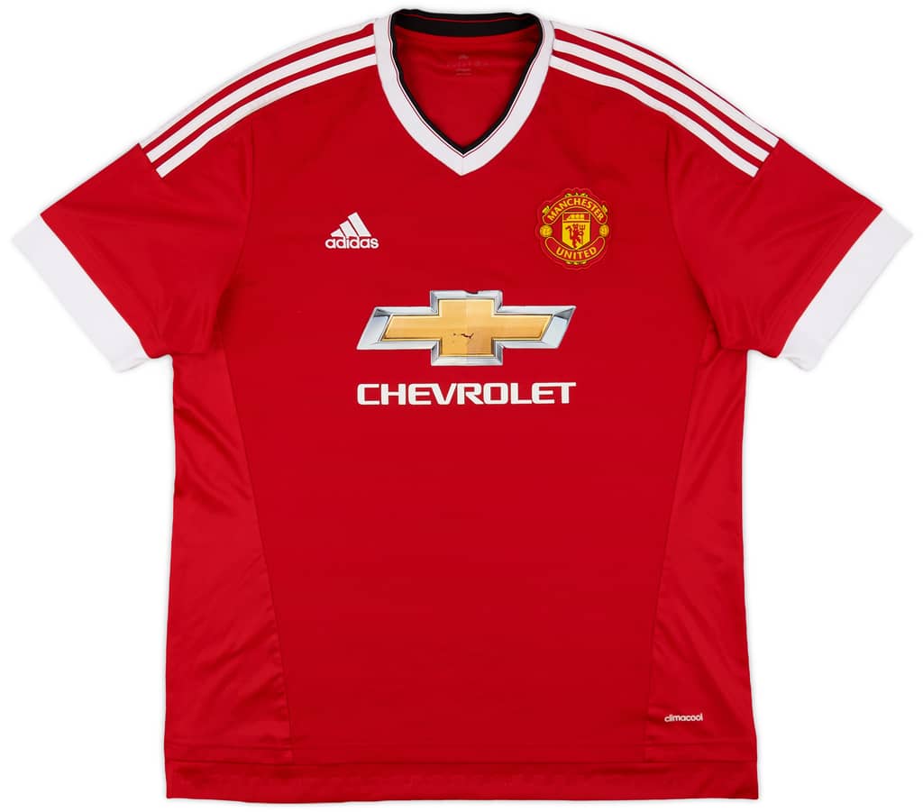 2015-16 Manchester United Home Shirt - 5/10 - (XL)