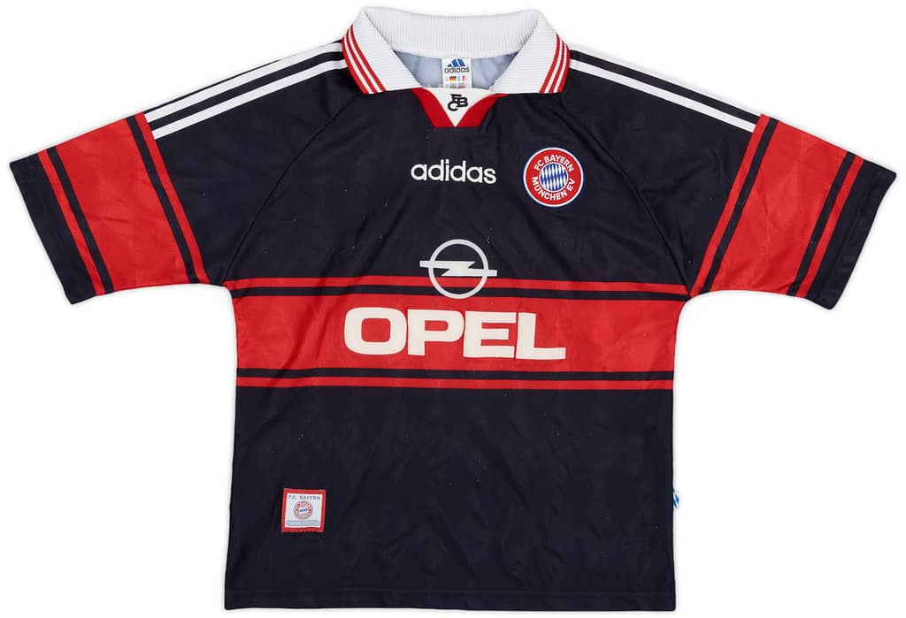 1997-99 Bayern Munich Home Shirt Basler #14 - 7/10 - (Y)