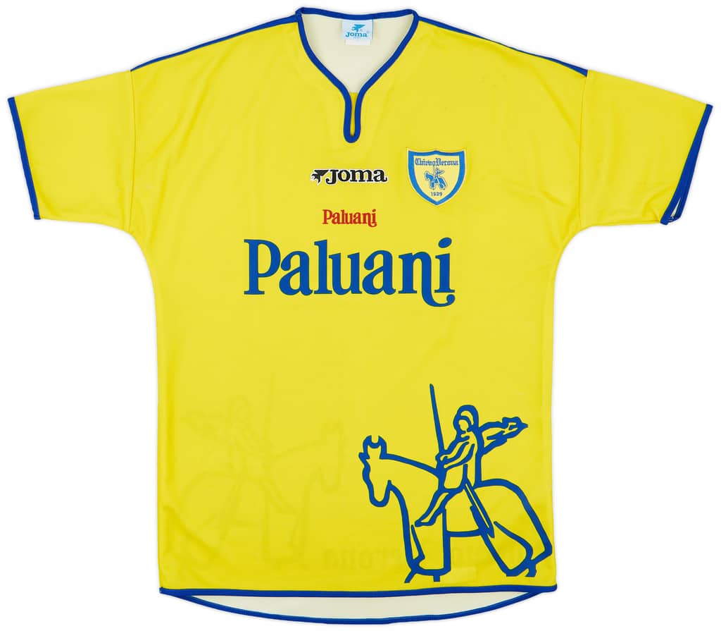 2001-02 Chievo Verona Home Shirt - 7/10 - (XS)