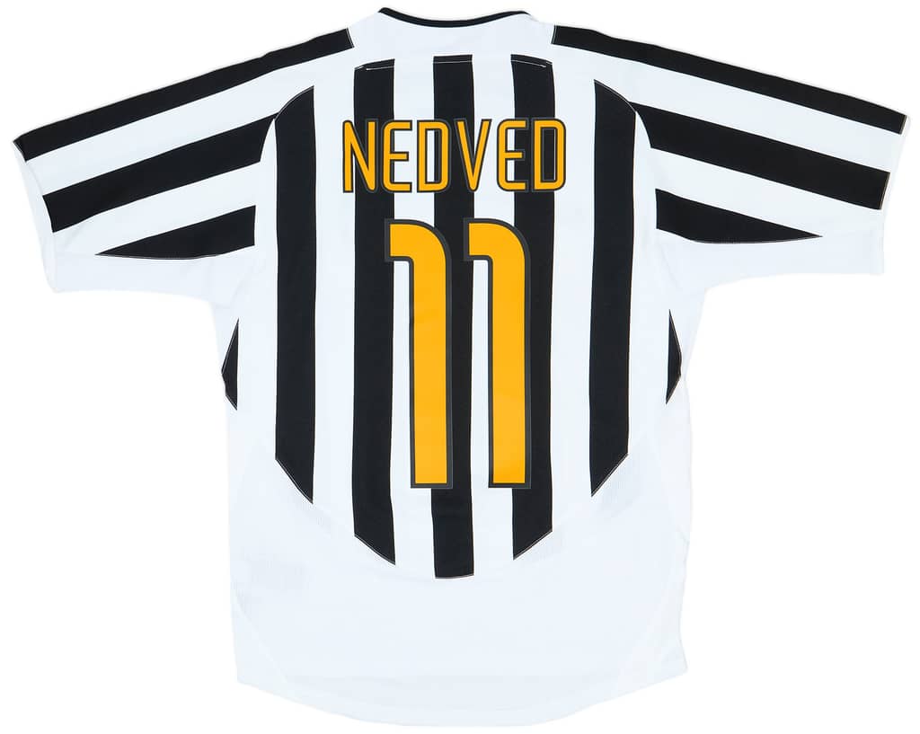 2003-04 Juventus Home Shirt Nedved #11