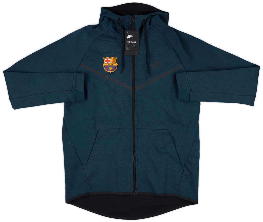 2018-19 Barcelona Nike Tech Fleece Hooded Top (L)