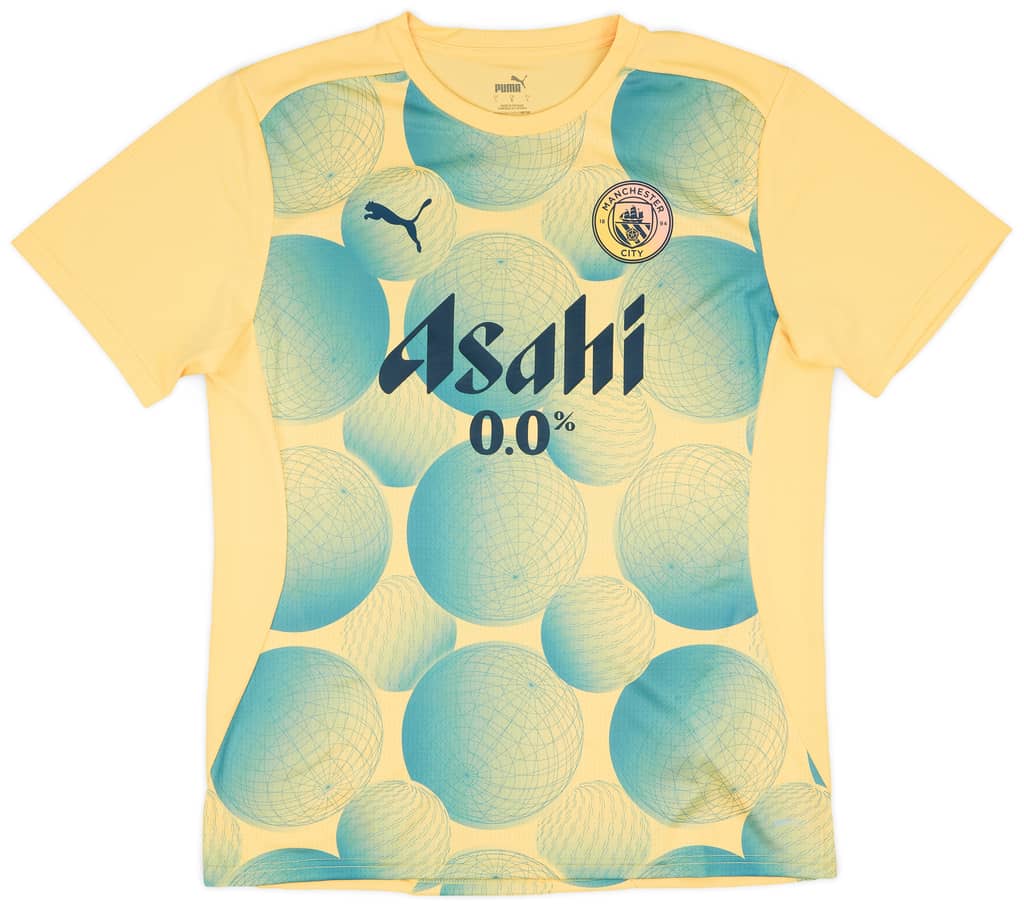 2023-24 Manchester City Player Issue Pre-Match Shirt - As New