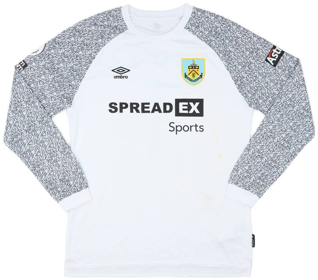 2021-22 Burnley Match Worn GK Shirt Pope #1