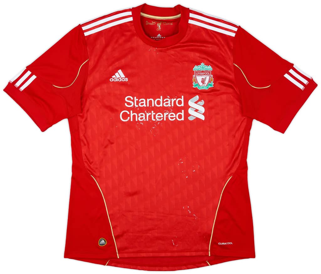 2010-12 Liverpool Home Shirt - 4/10 - (L)