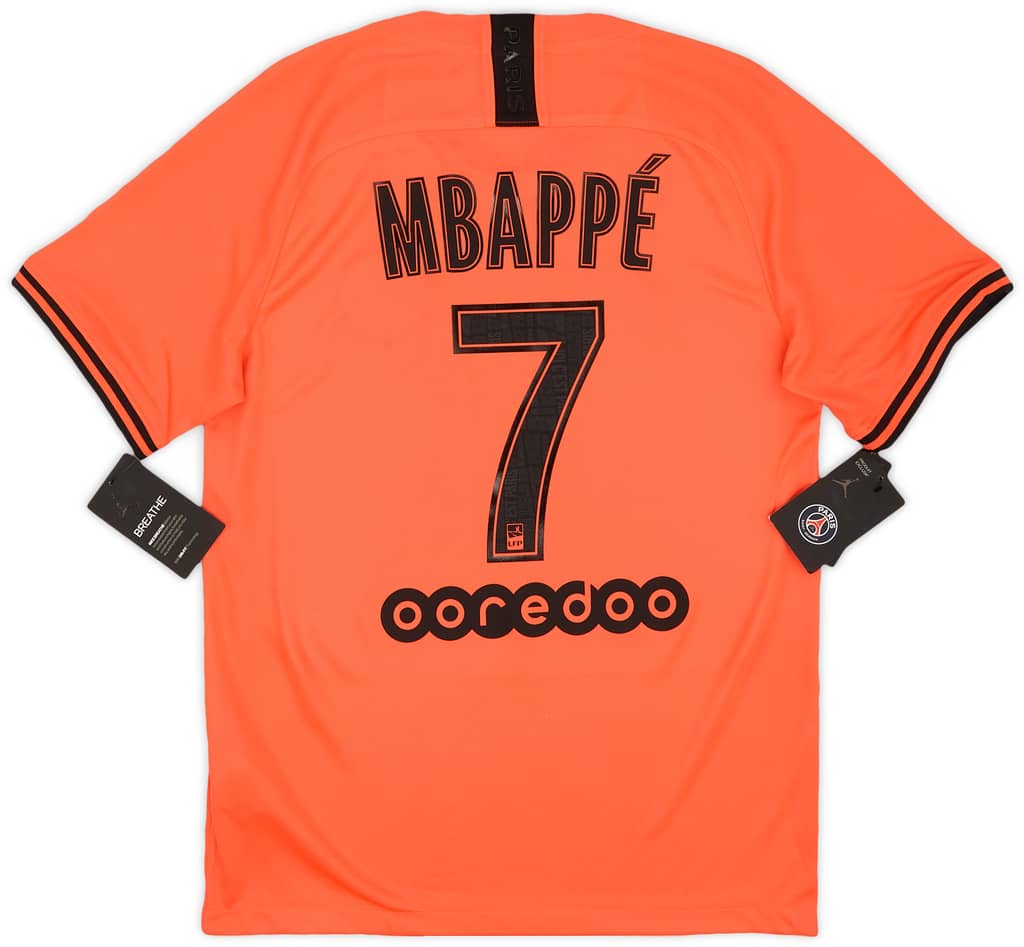 2019-20 Paris Saint-Germain Away Shirt Mbappe #7 (M)