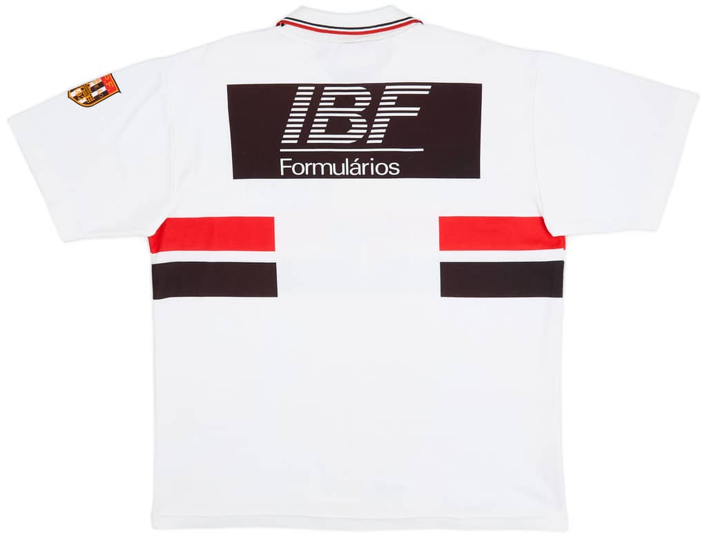 1992 Sao Paulo Home Shirt - 8/10 - (XL)