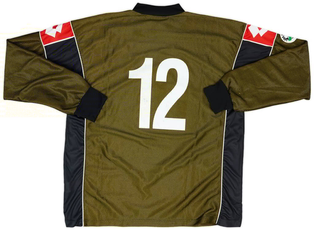 2000-01 Juventus Match Issue GK Shirt #12