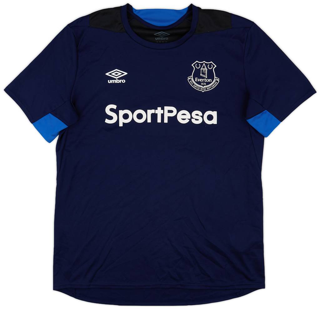 2017-18 Everton Umbro Training Shirt - 9/10 - (L)