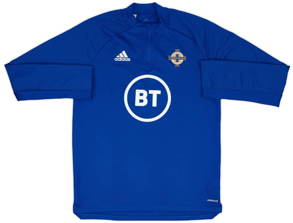 2019-20 Northern Ireland adidas 1/4 Zip Drill Top - 7/10 - (XL.Boys)