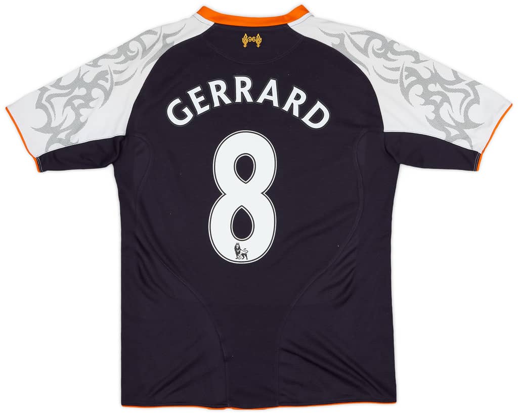 2012-13 Liverpool Third Shirt Gerrard #8 - 6/10 - (S)