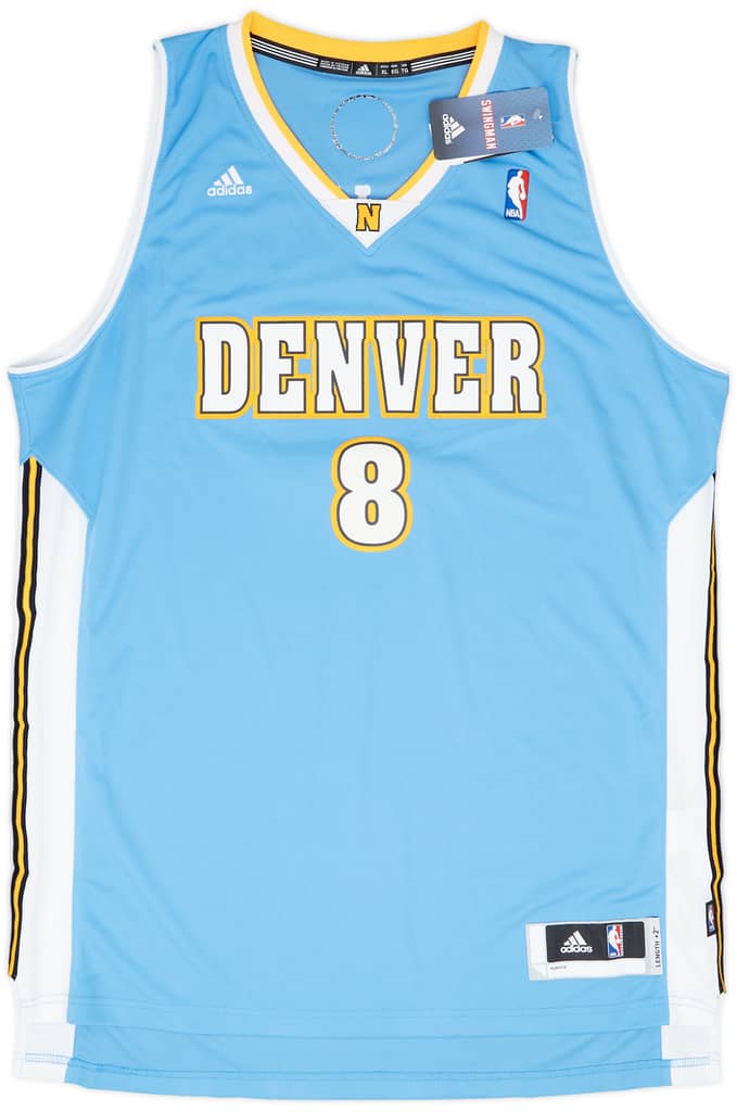 2011-14 Denver Nuggets Gallinari #8 adidas Swingman Away Jersey (XL)