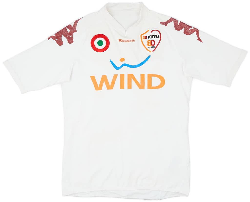 2007-08 Roma Away Shirt - 5/10 - (L)