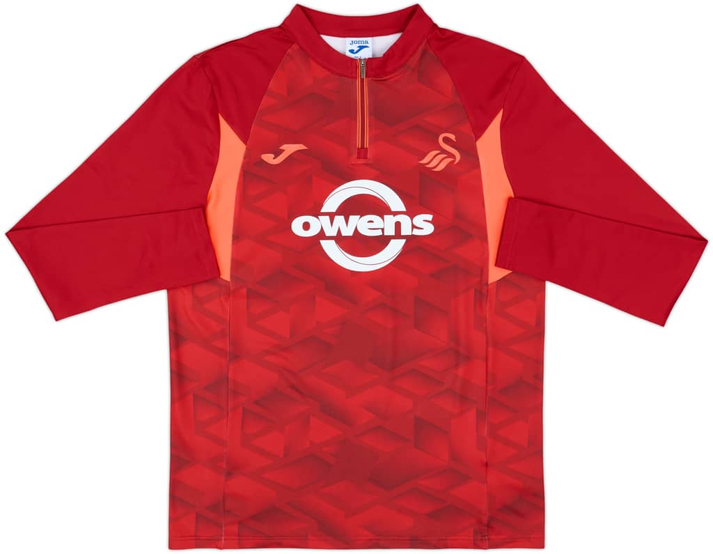 2023-24 Swansea City Joma 1/4 Zip Training Top